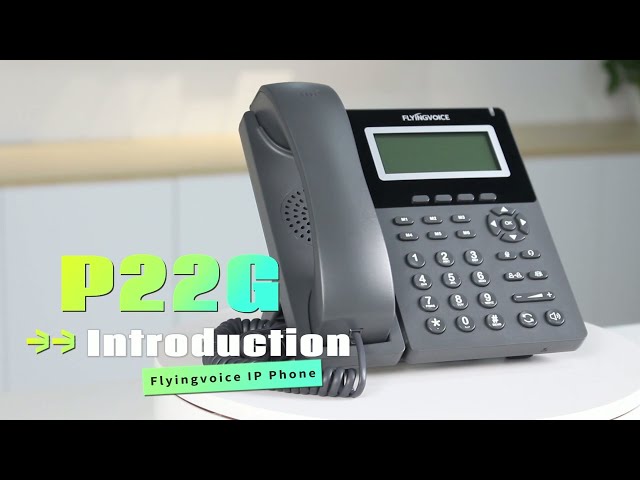 Introducing Flyingvoice P22G: Wide-screen Business IP Phone