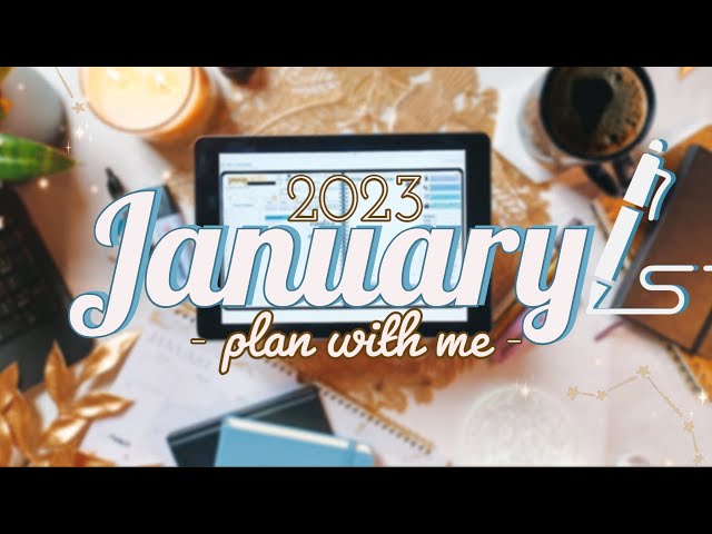 Plan With Me January 2023 in OneNote