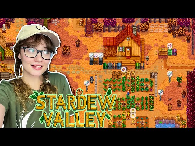 Our first Autumn! Let's Play Stardew Valley! Part 9