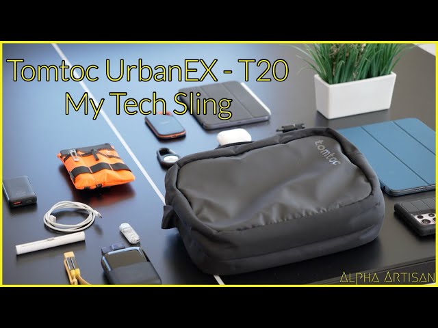 Tomtoc UrbanEX - T20 Review (my personal EDC)