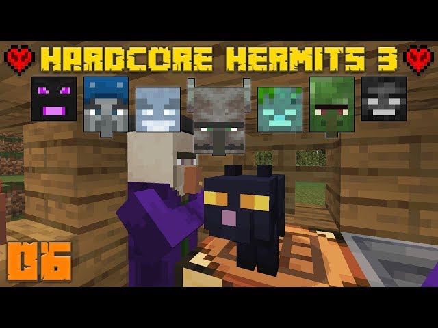 Minecraft Hardcore Hermits 06 Witching Hour (Season 3)