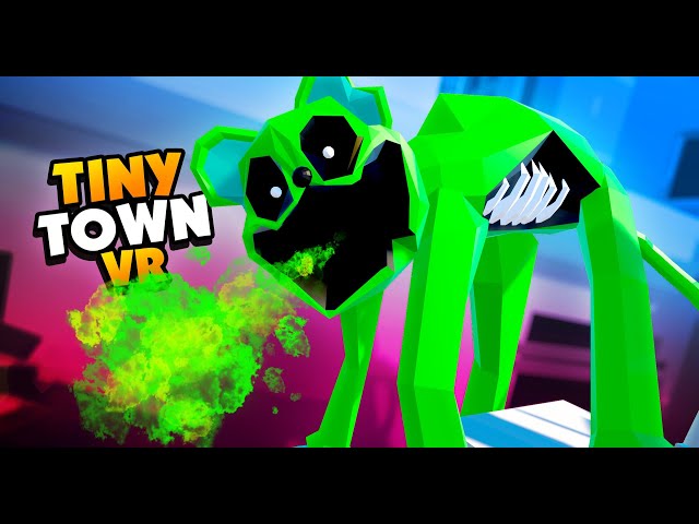 CATNAP Becomes a Zombie! - Tiny Town VR