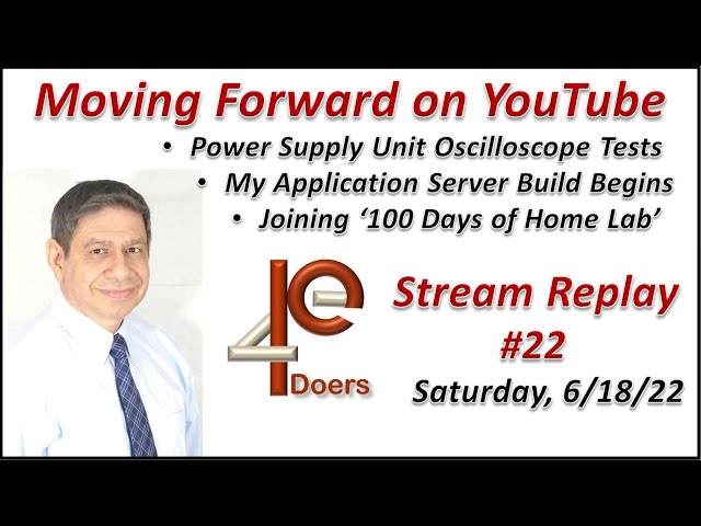 PE4Doers - Live Stream 22: Moving Forward with YouTube