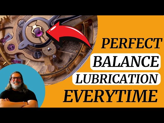 Watch Lubrication: How to Properly Lubricate the Balance Pivots