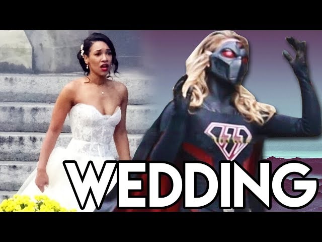 The Flash Wedding & Overgirl First Look - The Flash Season 4 Supergirl 3x08 Crossover Preview