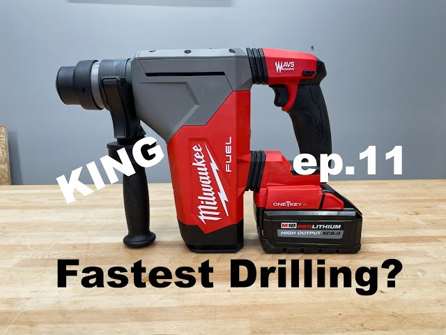 24-20 | Milwaukee M18 FUEL 1-1/8 Inch SDS-plus fastest drilling rotary hammer | 2915-20 | ep.11