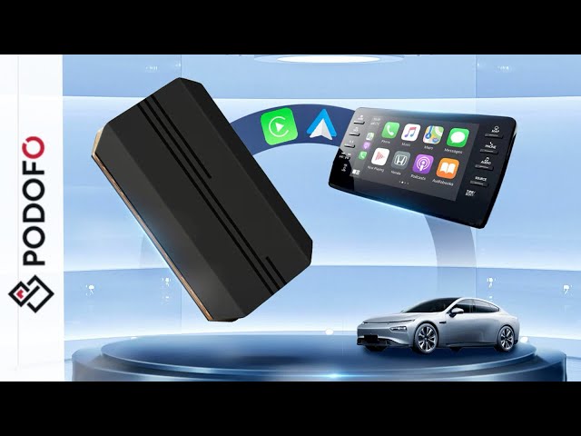 PODOFO 3 in 1 wireless CarPlay / Android Auto ( Recensione )