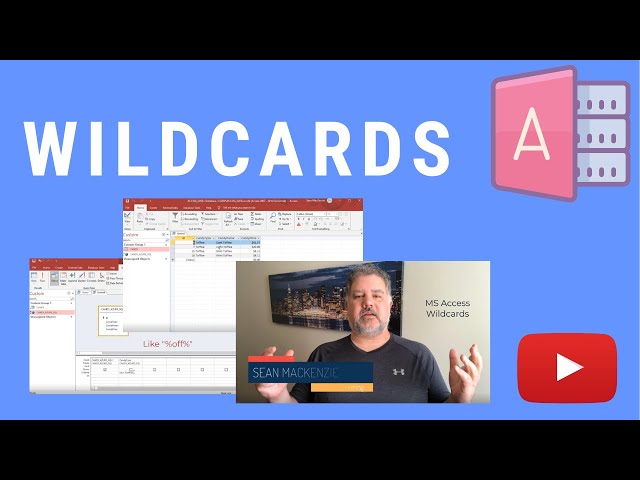 How to Use Wildcards in MS Access Queries