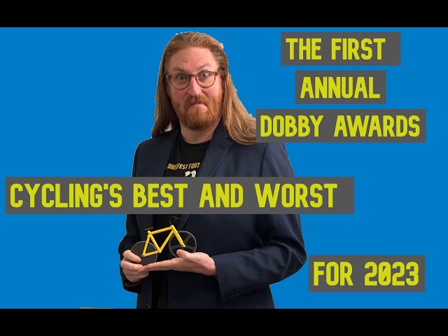 Revealing the Year's Worst Bike at the Dobby Awards