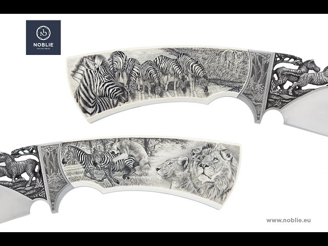 NOBLIE   scrimshaw knives, engraving knives