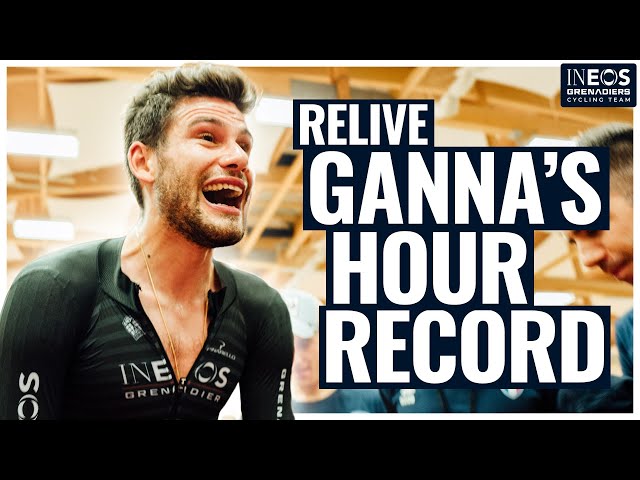 Filippo Ganna UCI Hour Record timed by Tissot | INEOS Grenadiers LIVE