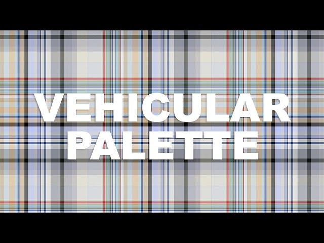 Create a vehicular palette. | Jesse Sugarmann  | The Art Assignment