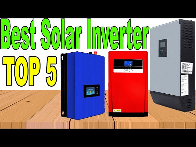 TOP 5 Best Solar Power Inverters In 2024