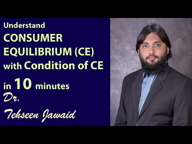 Mircoeconomics # 13 | Consumer Equilibrium with Condition of Equilibrium | TJ Academy
