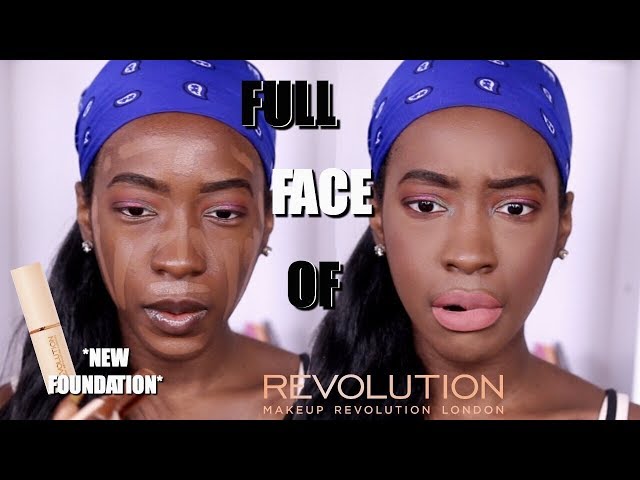 Trying a FULL FACE of Makeup Revolution Makeup