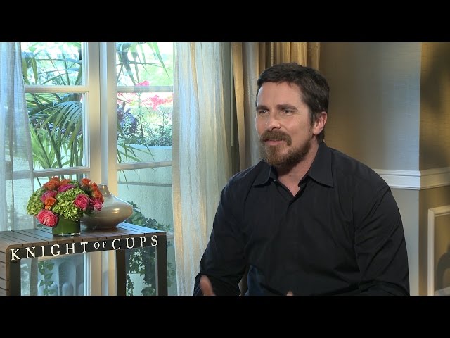 Christian Bale on ‘Knight of Cups’ and the Process of Working with Terrence Malick