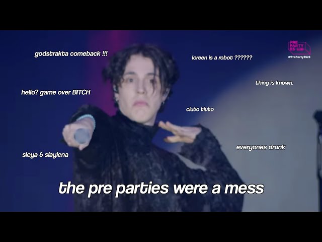 The Pre Parties Were A Mess | Eurovision 2023 Crack