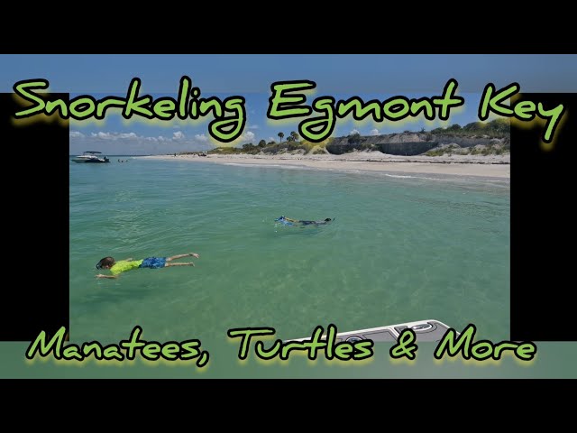 Egmont Key From Fort DeSoto Boat Ramp, Manatees, Snorkeling, Lighthouse Exploring, Sea Born FX25 Bay