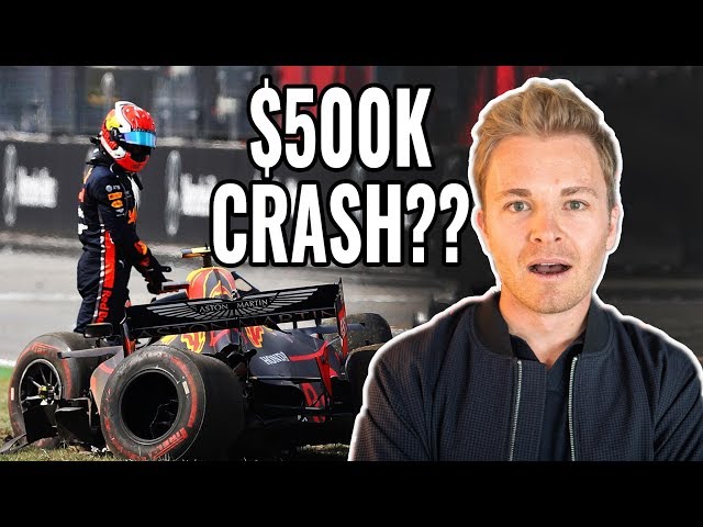 HALF A MILLION DOLLAR CAR SHUNT!! (GERMAN F1 GP!!) | NICO ROSBERG | RACEVLOG