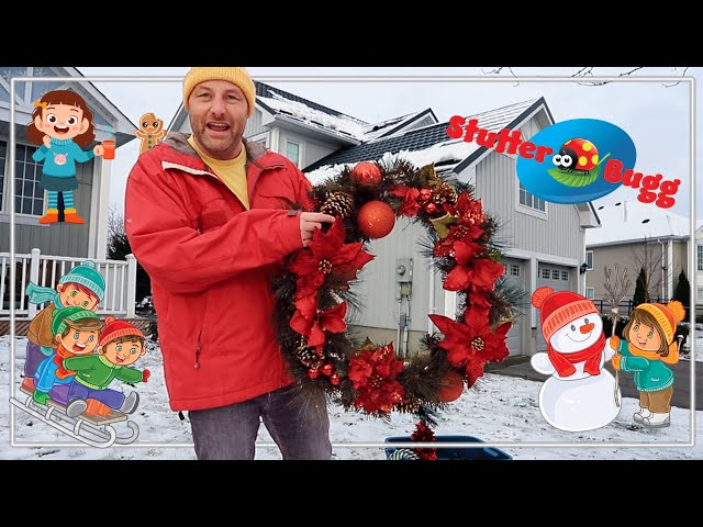Christmas Decorating for kids | Educational videos for kids |  Stutterbugg