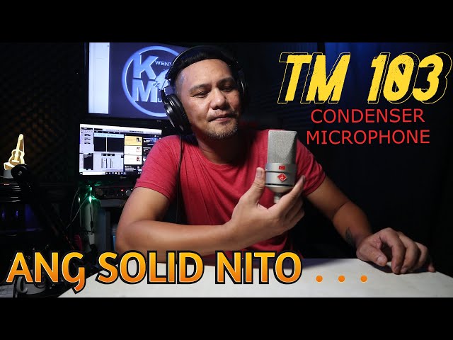 TM103 CONDENSER MICROPHONE | REVIEW AND DEMO | TAGALOG