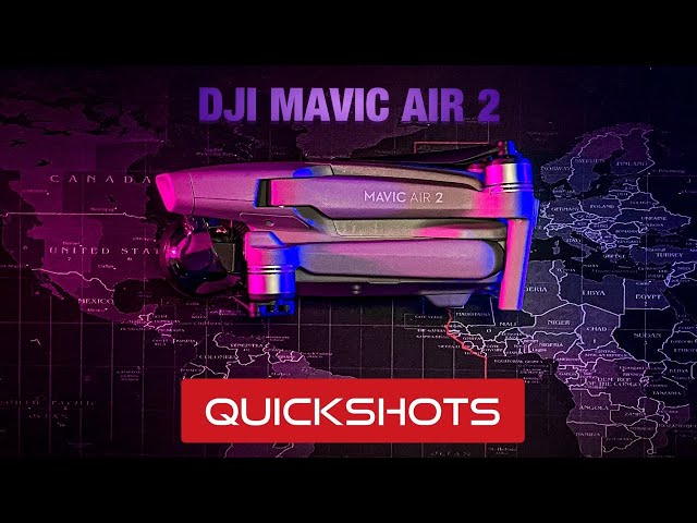 Como volar fácil el DJI Mavic Air 2 (Quickshots)