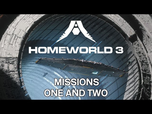 Homeworld 3 - And So It Begins... - Campaign Missions 1 and 2 | PC | No Commentary