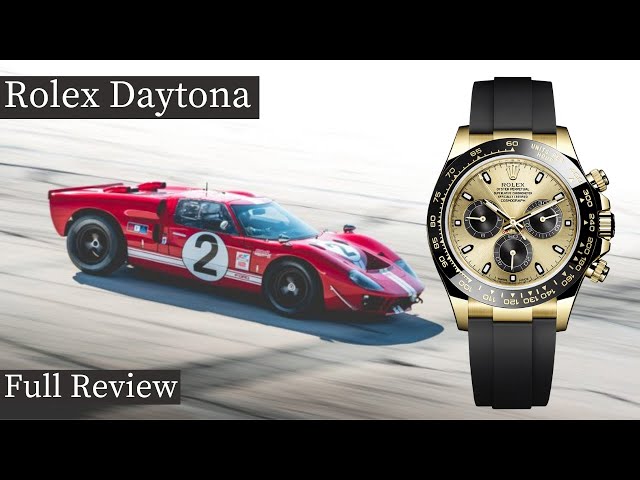 Rolex Daytona Review (Oysterflex 116518LN)