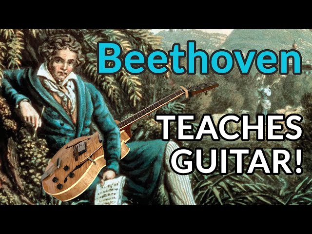 Guitar Lessons from Beethoven?! Make EVERY note and chord sound better.