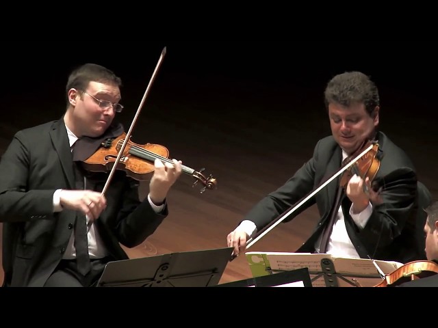 Jerusalem Quartet plays Shostakovich String Quartet No. 6 in G Major, Op. 101