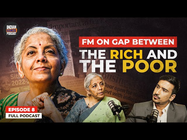 FM opens up on North vs South, Congress,GST, IncomeTax & India’s Economy| IBP Episode 8