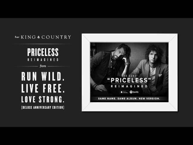 for KING + COUNTRY - Priceless - Reimagined (Official Audio)