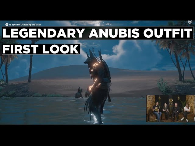 AC Origins "LEGENDARY ANUBIS OUTFIT" Dark Side Of The Moon REVEALED  | How cool outfit looks ?