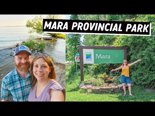 Camping at MARA PROVINCIAL PARK | Ontario Camping | Mara Provincial Park Tour & Orillia Day Trip