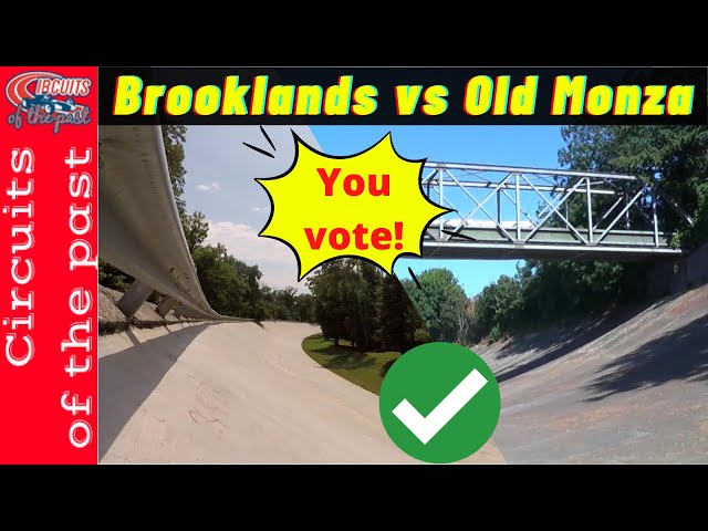Brooklands vs Old Monza - Battle of the Race Circuits 13