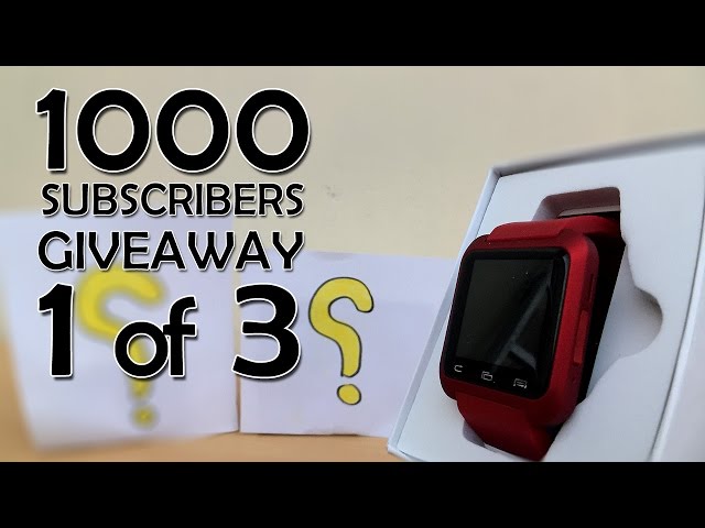 (CLOSED) 1000 Subs Giveaways #1 of 3