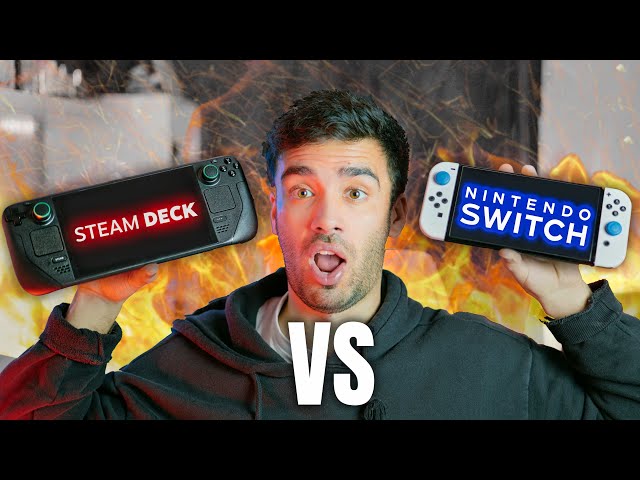 Steam Deck OLED vs Nintendo Switch OLED - What should you buy?