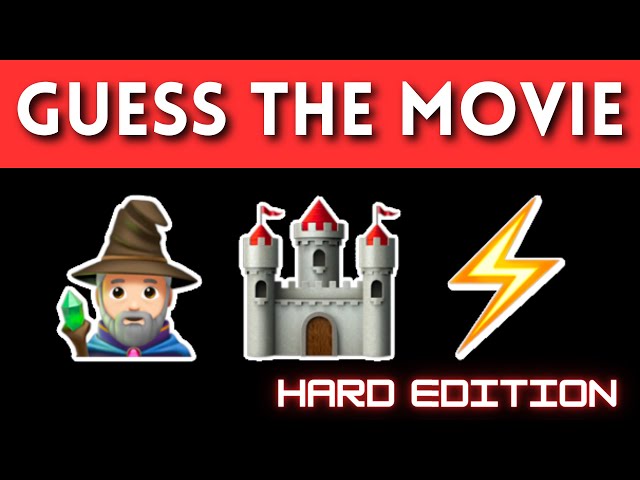Emoji Movie Challenge: Can You Guess the Titles in 10 seconds? 🎥😄