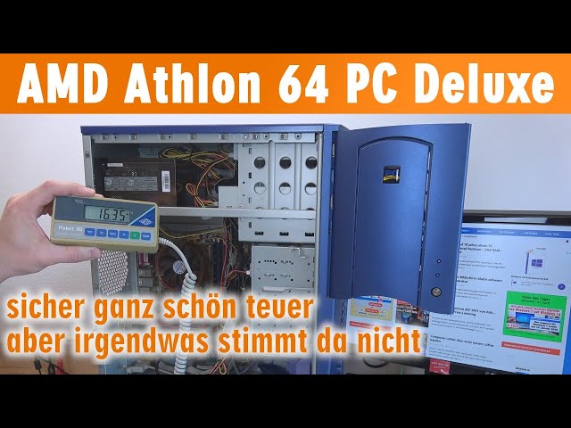 AMD Athlon 64 PC Deluxe - teuer aber irgendwas stimmt da nicht 🤔