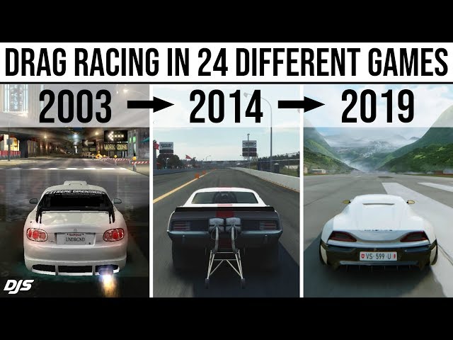 DRAG RACING IN 24 DIFFERENT GAMES (2003 - 2019)