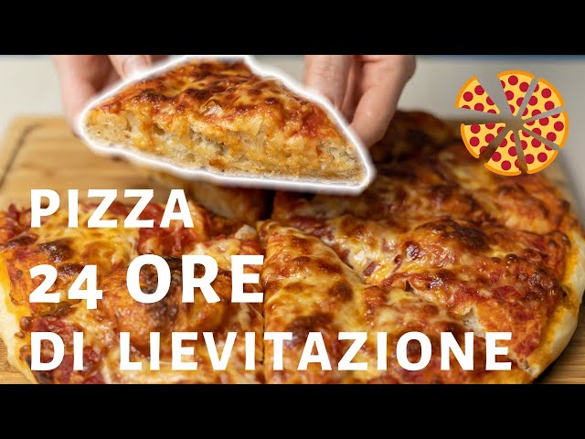 PIZZA CON 24 ORE DI LIEVITAZIONE IN FRIGORIFERO Ricetta Facile | Una Favola in Cucina