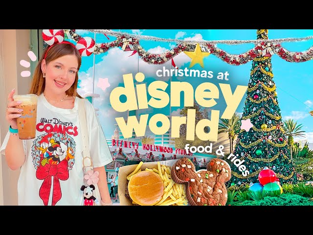 We went to Hollywood Studios During Christmas 🎄 Epic Day of Food, Rides & Merch | Disney World Vlogs