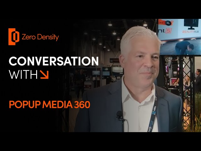 Interview at NAB Show - CEO / Founder of PopUp Media 360, Ariel Stroh