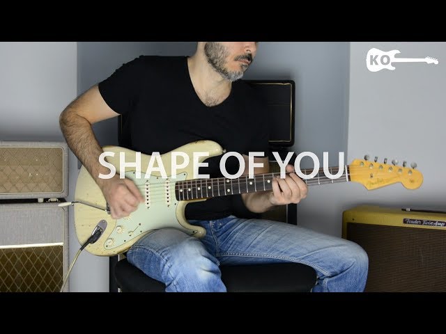 Ed Sheeran - Shape Of You - Electric Guitar Cover by Kfir Ochaion