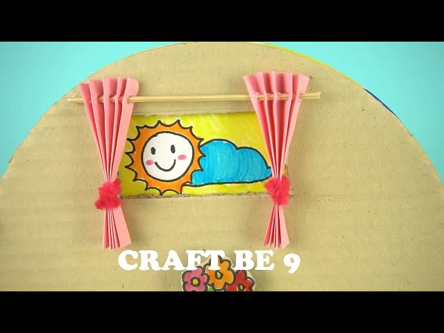 CRAFT AND FUN - How to make Easy weather whell with Cardboard/Craft