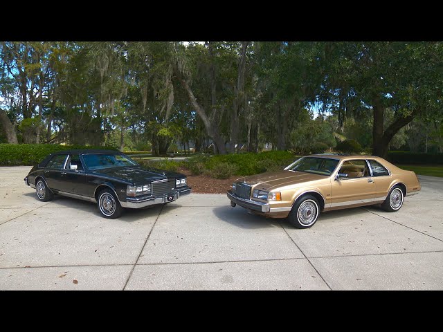 1980's Luxury Lincoln Diesel and Cadillac Seville Bustleback
