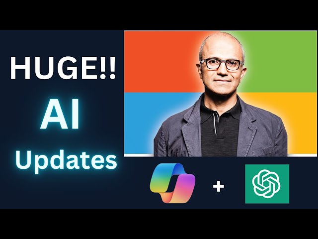 Microsoft Announces Massive AI UPDATES!!! - Summarized in 8 min