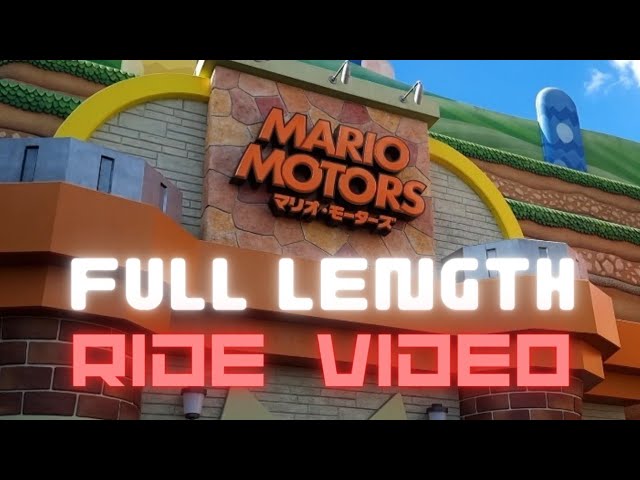 FULL LENGTH RIDE VIDEO - MARIO KART KOOPAS CHALLENGE! Universal Studios Super Nintendo World Japan
