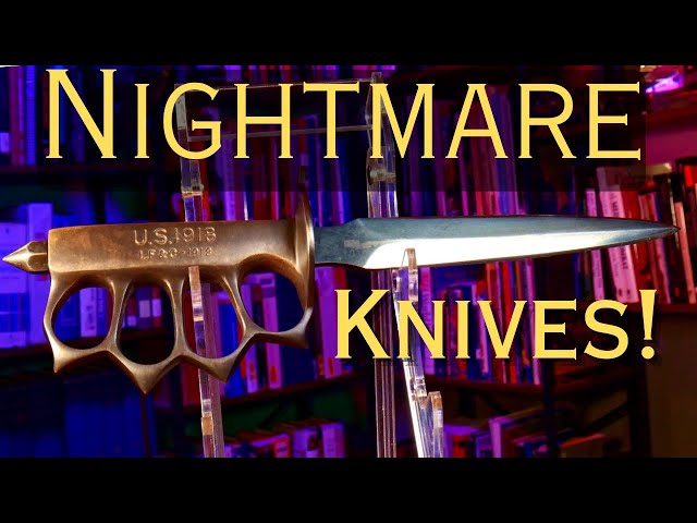 Forged in Battle! Exploring the Brutal Elegance of American WW1 Trench Knives