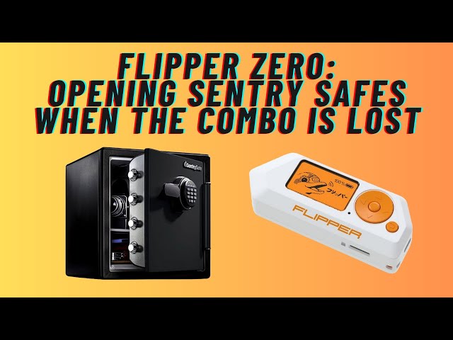 Flipper Zero: Opening Your Sentry Safe When The Combo Is Lost